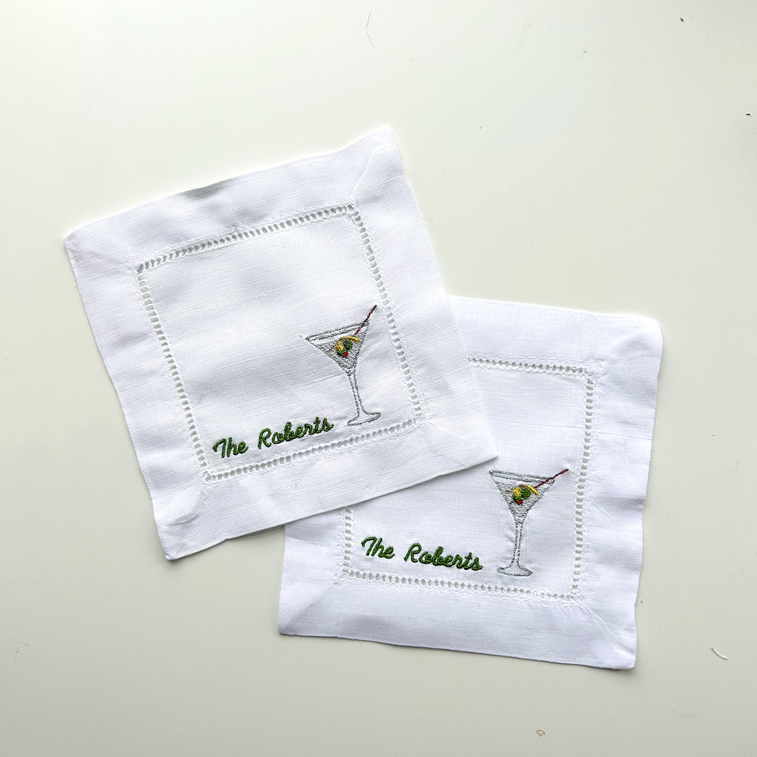 Extra Dirty Cocktail Napkins | Set of 2