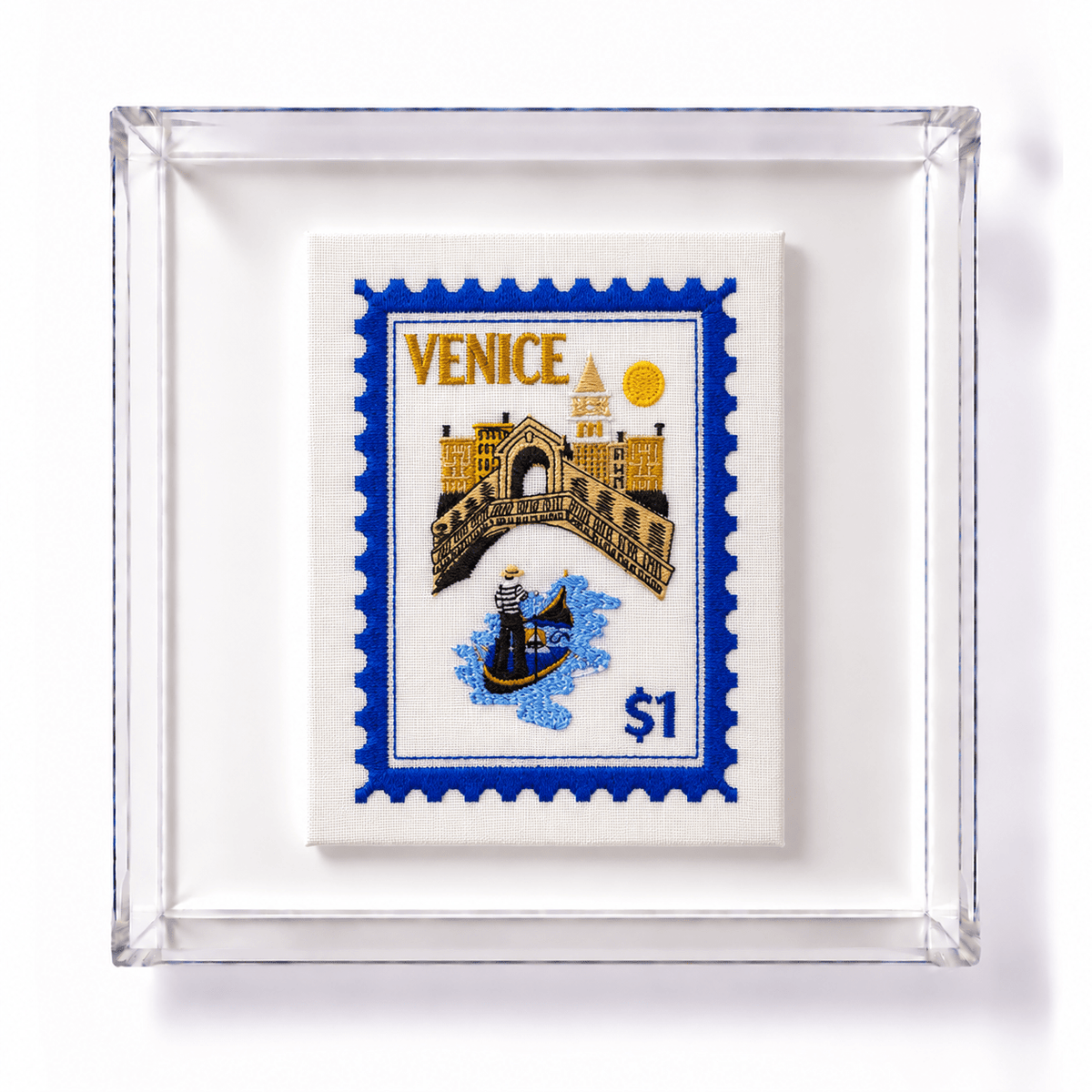 Venice V2 Embroidered Stamp - Lillyloves
