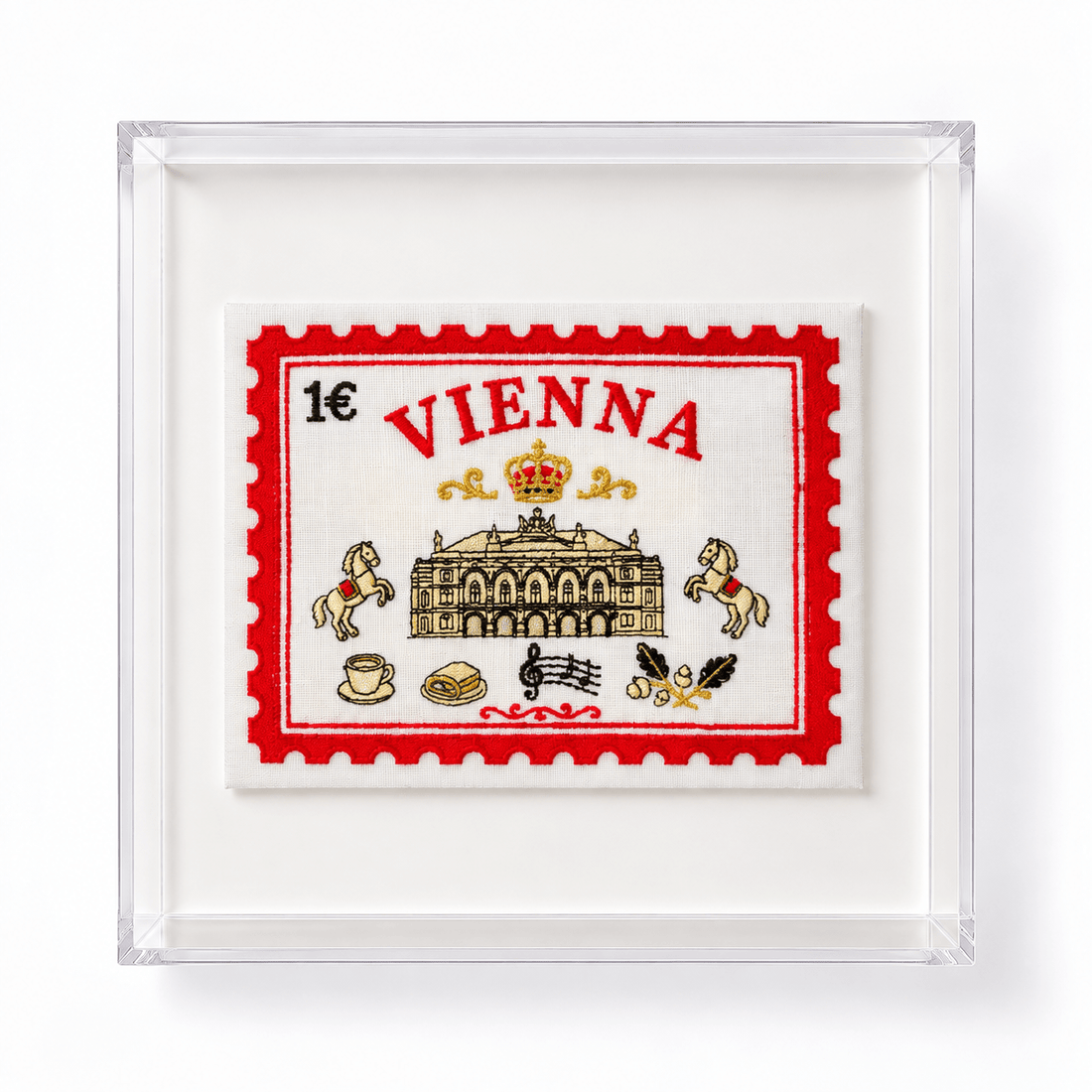 Vienna Embroidered Stamp - Lillyloves