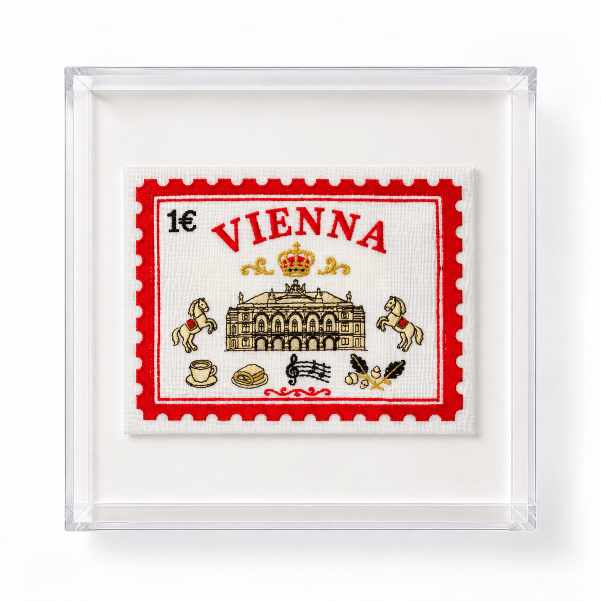 Vienna Embroidered Stamp - Lillyloves