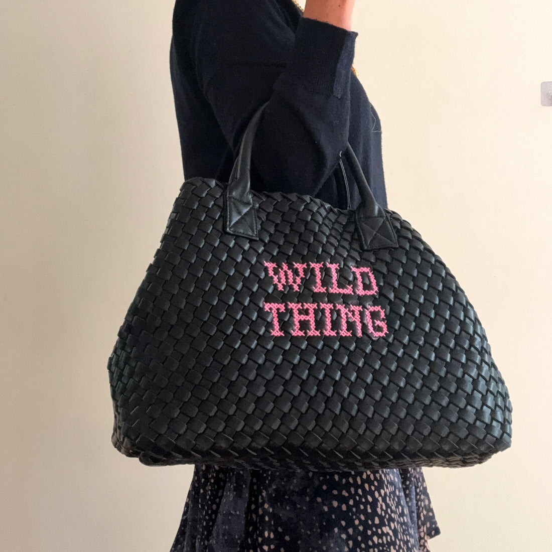 Wild Thing Vegan Woven Handbag