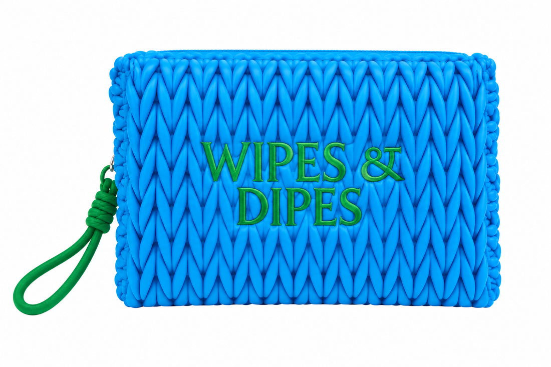 Wipes & Dipes Cosmetic Bag